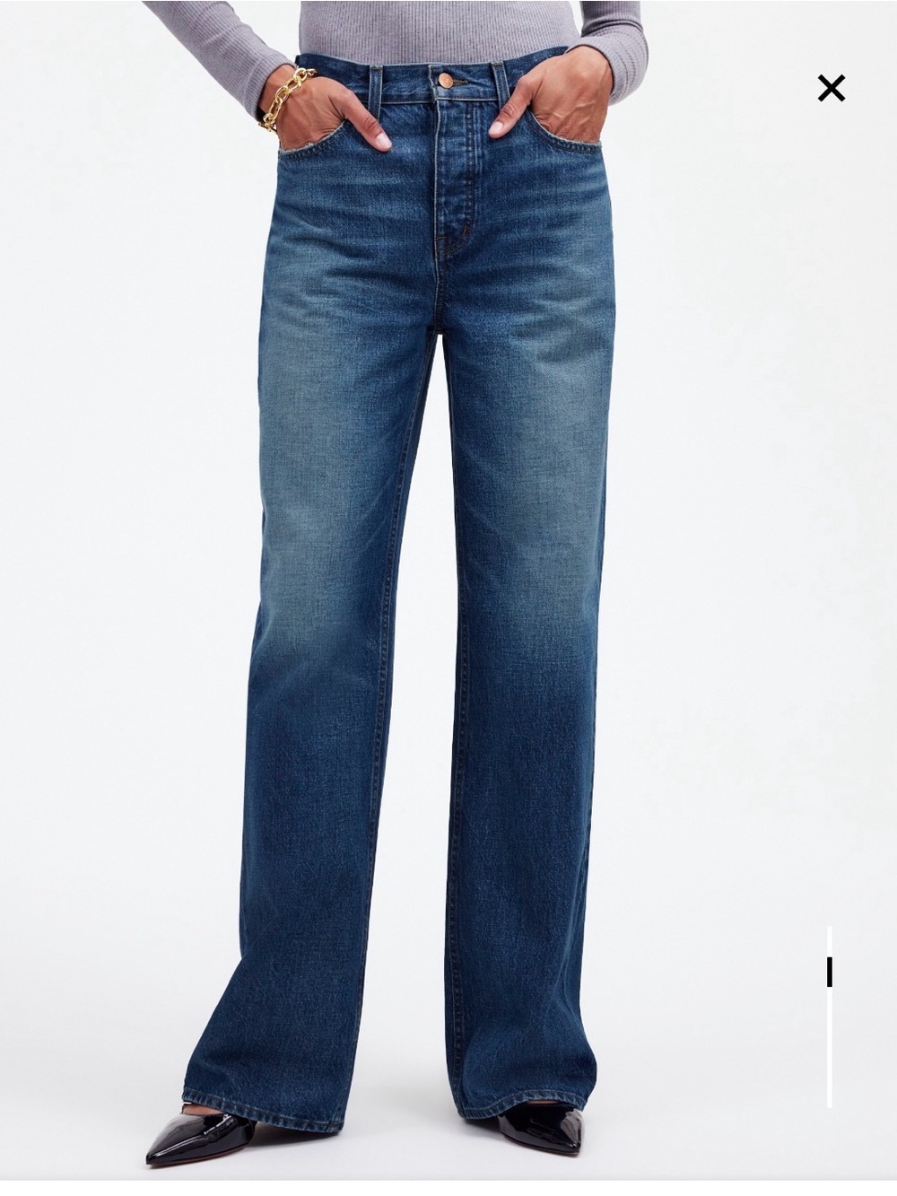 Madewell Low Slung Baggy Jeans